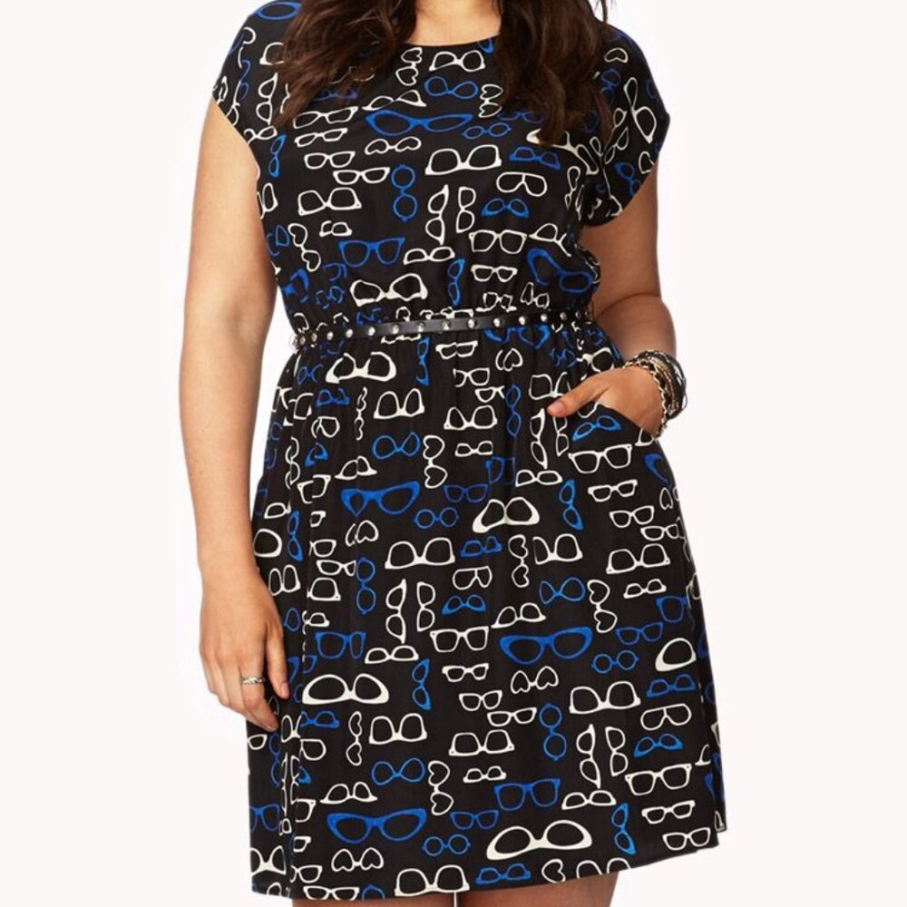 Forever 21 Glasses Print